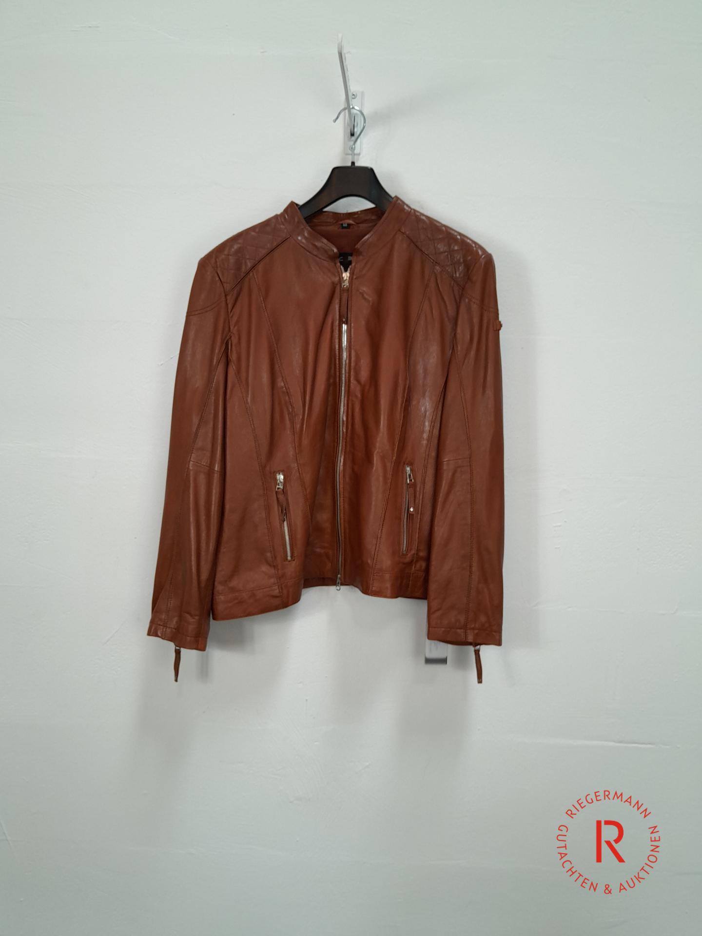 DAMEN LEDERJACKE GRÖSSE 48